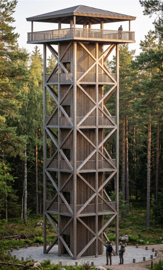 Kabelimäe vaatetorni visuaal. FRA