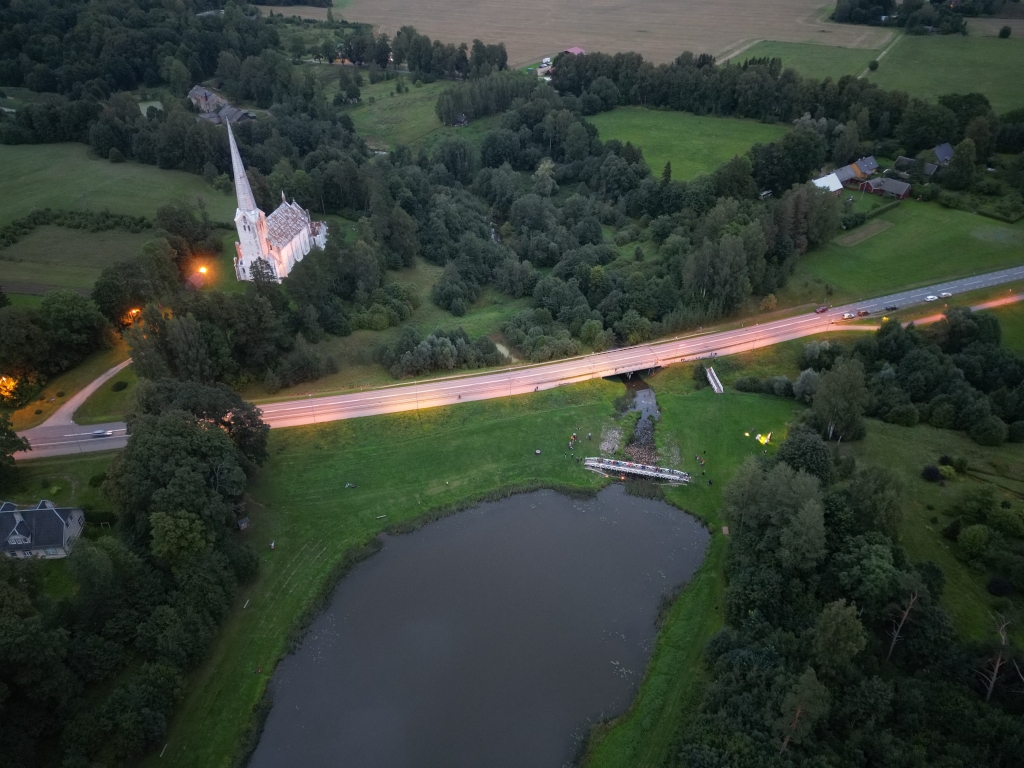 Droonivõte Tarvastu paisust